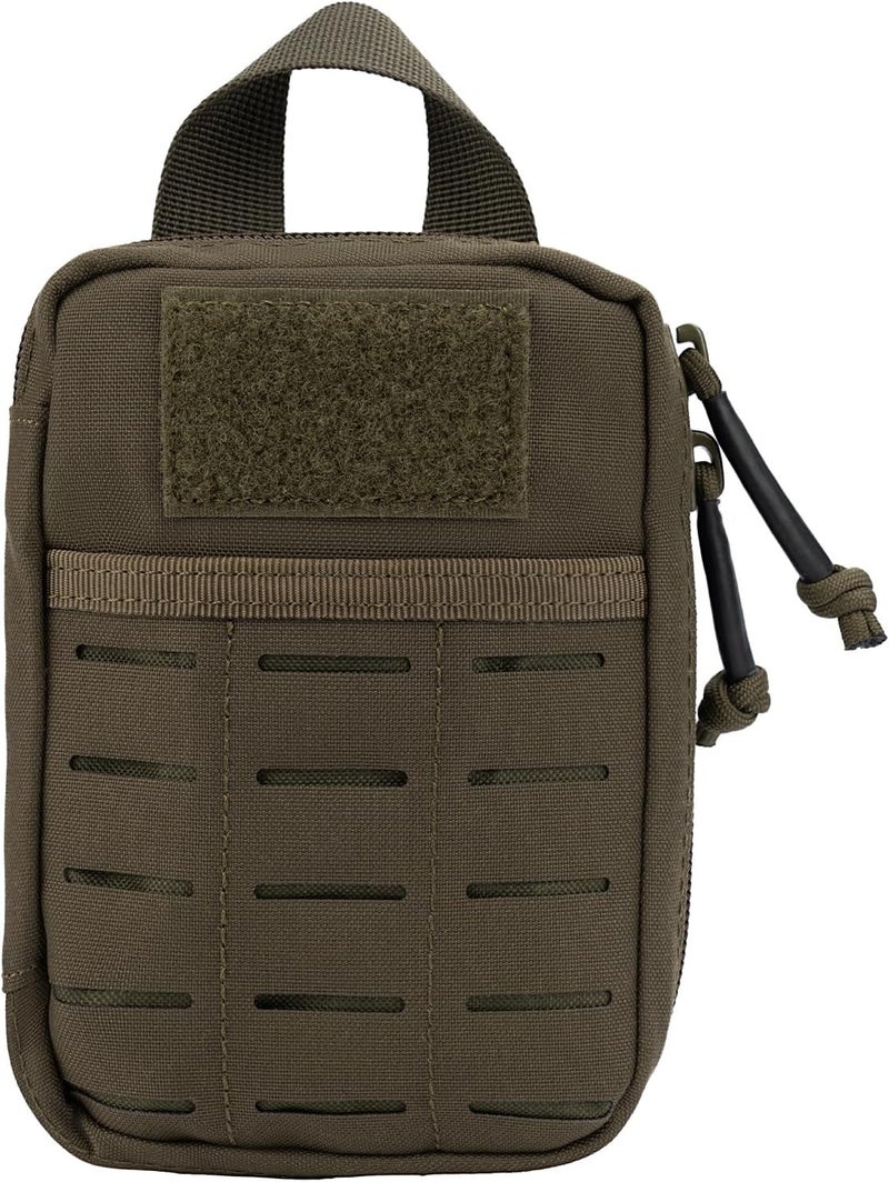 Dotacty Mini Pocket Organizer for Men EDC Gear Storage Pouch Belt/MOLLE-Compatible 6" x 4" x 1.5" Micro Nylon Bag for Multitools Flashlight Knife Pen Field Notebook Tactical Survival Outdoor Gadget - Image 5